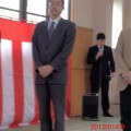 20120108鏡開き佐藤師範 合気道眞武館
