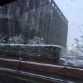 長岡京市雪景色